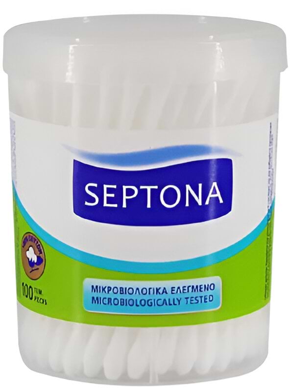 Фото - Ватні палички Septona 100 шт. (SCB100)