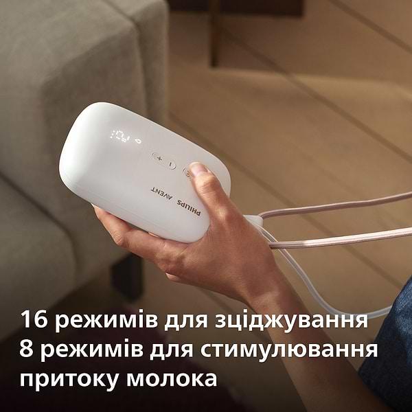 Фото - Электрический молокоотсос Philips Avent Hands Free (SCF531/11)