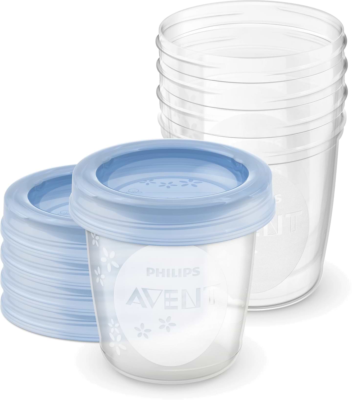 Контейнер для грудного молока Philips Avent 5x180мл (SCF619/05) - Фото 1