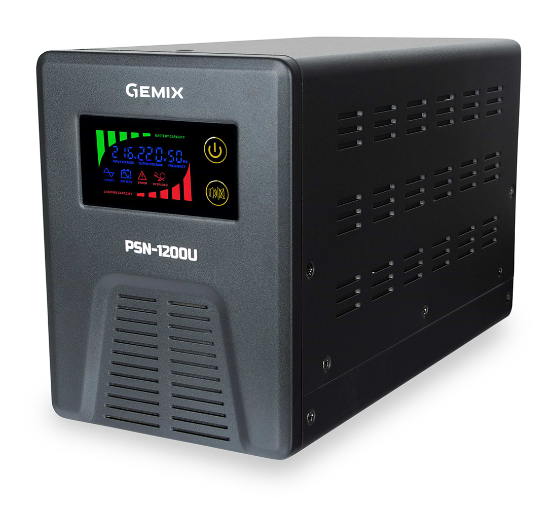 Источник бесперебойного питания Gemix PSN-1200U Schuko