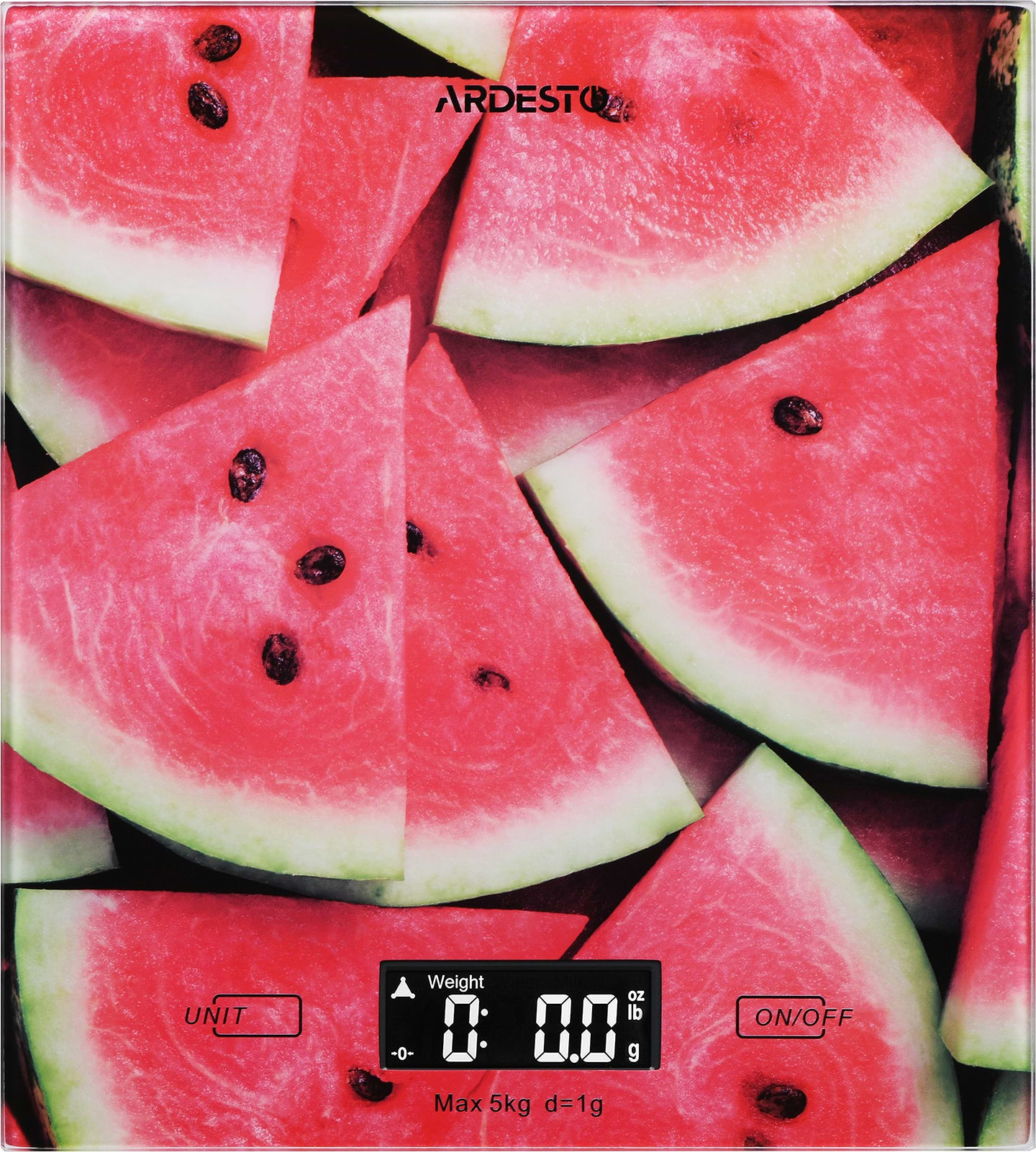 Ваги кухонні Ardesto SCK-893 Watermelon - Фото 1