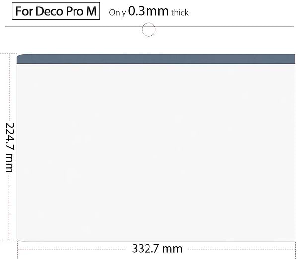 Фото - Защитная пленка для графического планшета XP-Pen для Deco Pro M 2 шт. 33x23 см (AC79_02)