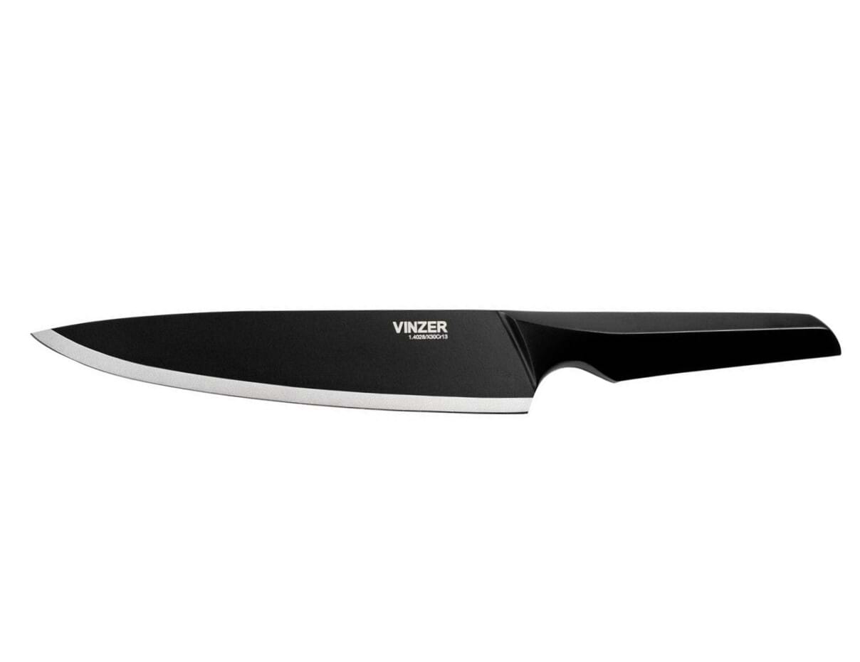 Нож повара Vinzer Geometry Nero Line 20.3 см (50304)