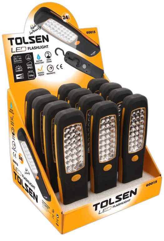 Фото - Фонарь Tolsen AAх3 40 лм (60015)