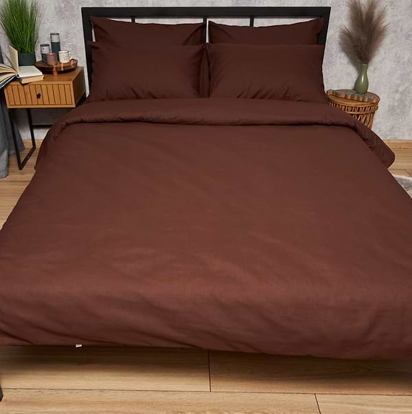 Фото - Комплект постільної білизни Moon&Star Бязь Gold Люкс Chocolate Dream 143х210х2 нав. 4х50х70 (MS-820008953)