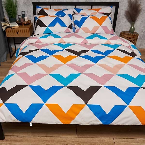 Фото - Комплект постельного белья Moon&Star Бязь Gold Люкс Color Clash 175х210 нав. 4х50х70 (MS-820008968)