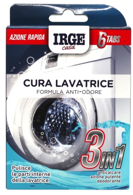 Фото - Таблетки для пральних машин IRGE 3в1 6 шт. (TAB7172A)