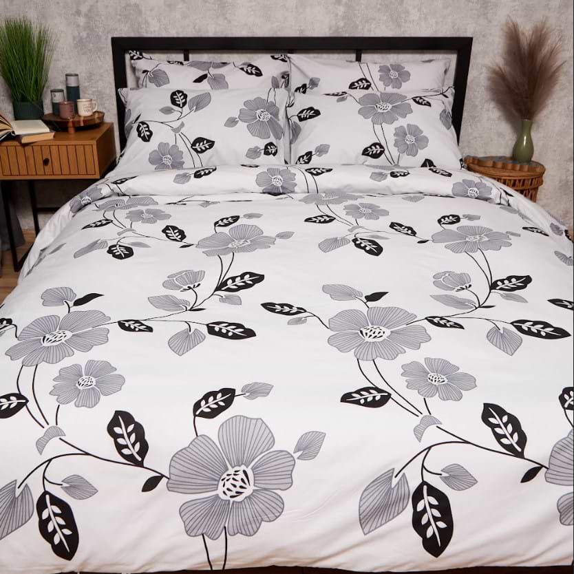 Комплект постельного белья Moon&Star Бязь Gold Люкс Misty Petals 175х210 нав. 2х50х70 (MS-820009421)