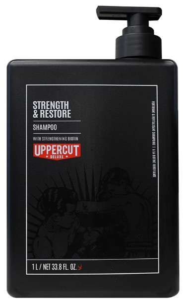 Фото - Шампунь мужской Uppercut Deluxe Strength and Restore Shampoo 1 л (817891024851)