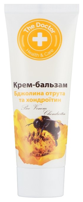 Крем для тіла The Doctor Health&Care Бджолина отрута/хондроїтин 75 мл (4823015926525)