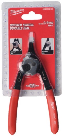 Фото - Щипцы для стопорных колец Milwaukee 0.9 мм (4932492489)