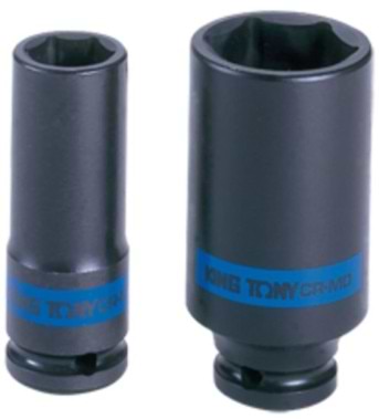 Торцевая головка KING TONY 3/4" 22 мм ударная длинная (643522M)