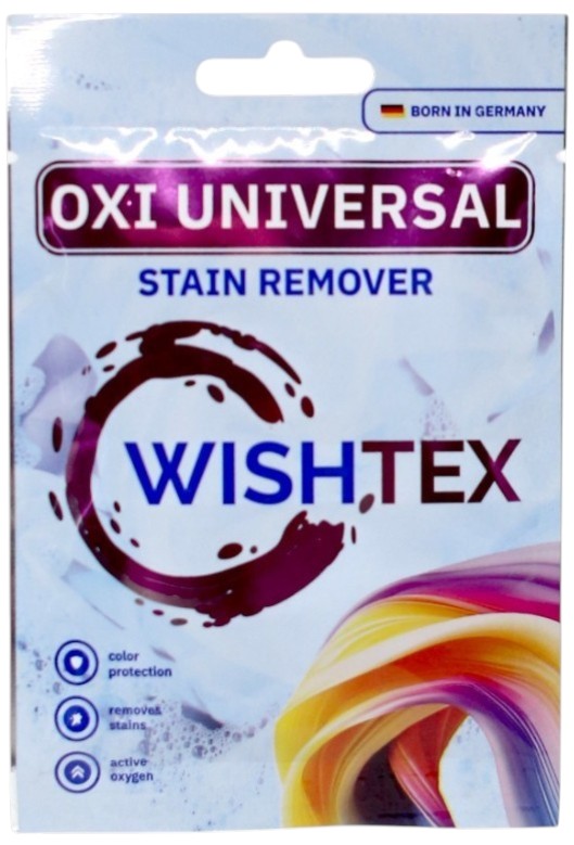 Фото - Кисневий пральний порошок WishTex 50 г (WLGB50OXY)