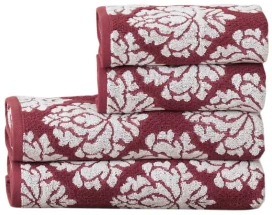 Рушник банний OZDILEK LIVING бордо 90х150 см