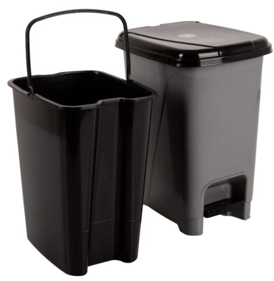 Фото - Корзина для мусора VIOLET HOUSE 0123 METALIC 15 л