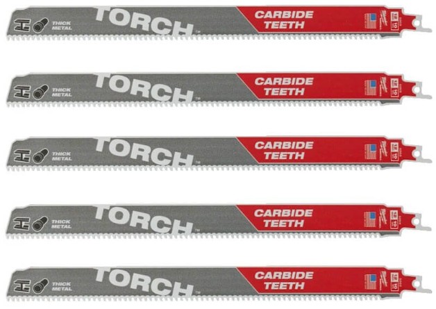 Фото - Полотно Milwaukee TORCH CARBIDE 300х2,5 мм 5 шт. (48475553) Фото - Полотно Milwaukee TORCH CARBIDE 300х2,5 мм 5 шт. (48475553)