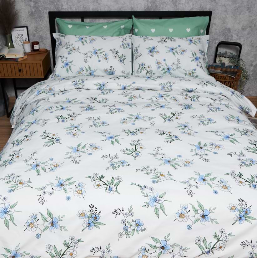 Комплект постельного белья Moon&Star Бязь Gold Люкс «Spring Harmony» 200х220 нав. 2х70х70 (MS-820006977)