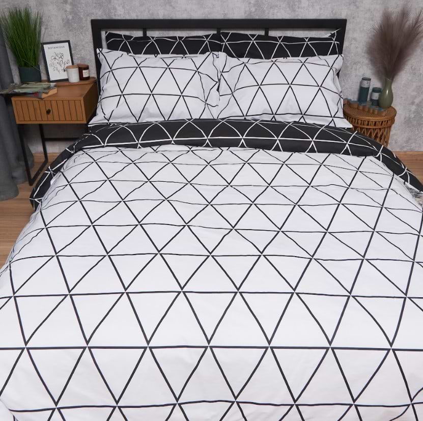 Комплект постельного белья Moon&Star Бязь Gold Люкс «Urban Chic» 200х220 нав. 2х50х70 (MS-820007081)