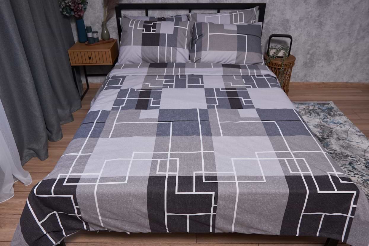 Комплект постельного белья Moon&Star Бязь Gold Люкс Domiano King Size 220x240 (MS-820001984)