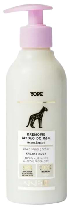 Жидкое мыло для рук Yope очищающее молочко для рук CREAMY MUSK 300 мл (5903760207069)