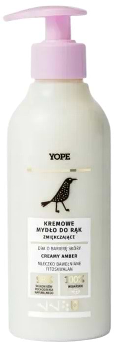 Жидкое мыло для рук Yope очищающее молочко для рук CREAMY AMBER 300 мл (5903760207076)