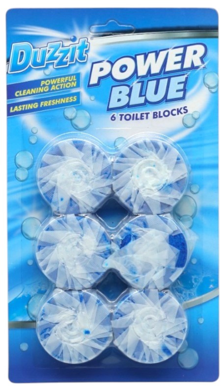 Фото - Туалетный блок Duzzit Power Blue 6 шт. (DWCBPB6)
