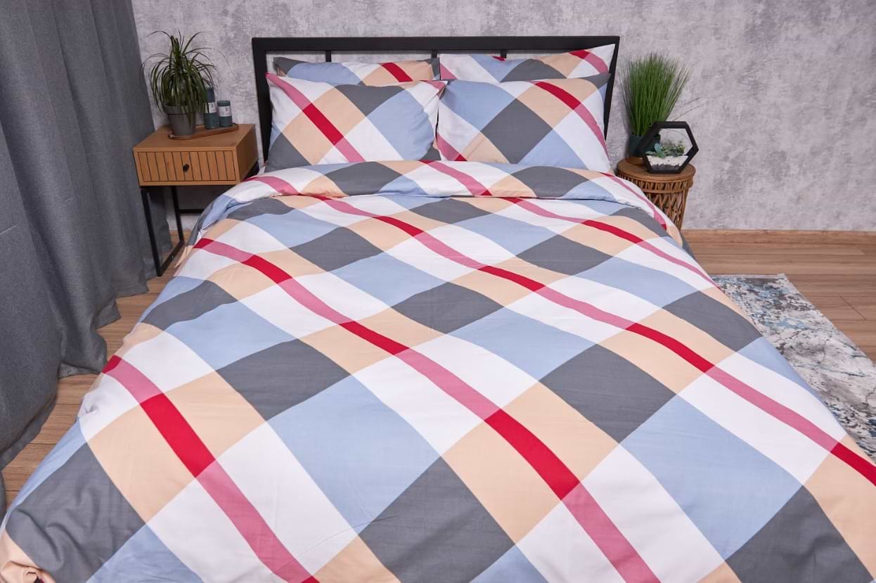 Комплект постельного белья Moon&Star Бязь Gold Люкс Sunkissed King Size 220x240(MS-820002127)