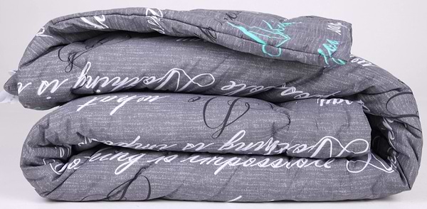 Фото - Ковдра зимова двоспальна MirSon антиалергенна №204 Сolor Fun Line 17-0003 Tulio Thinsulate 172х205 + нав. 2 шт. (2200010853339)