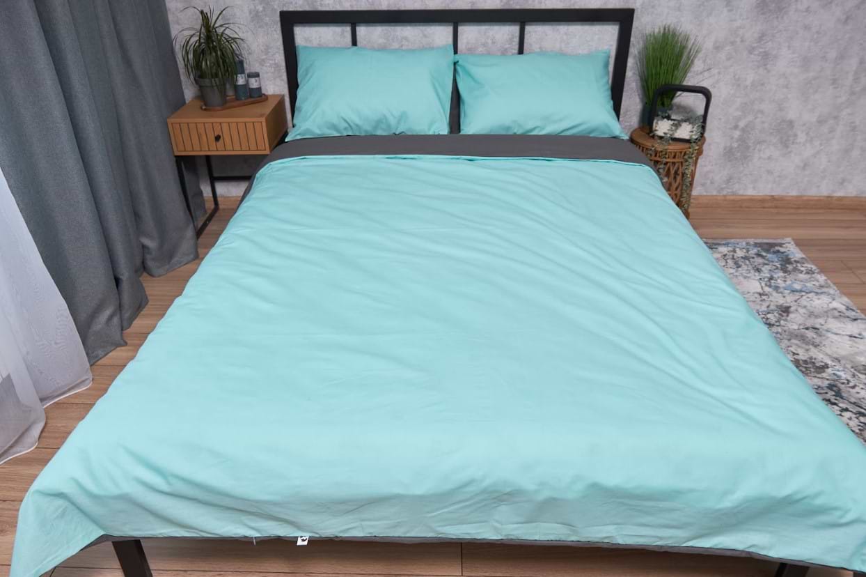 Комплект постельного белья Moon&Star Бязь Gold Люкс Gray Mind King Size 220x240 (MS-820002090)