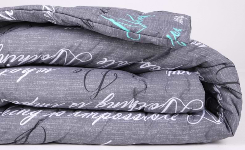 Фото - Ковдра зимова двоспальна MirSon антиалергенна №204 Сolor Fun Line 17-0003 Tulio Thinsulate 172х205 + нав. 2 шт. (2200010853339)