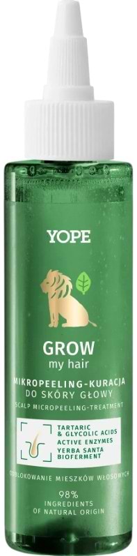 Сыворотка для волос Yope GROW MY HAIR Scalp Micropeeling-Treatment 115 мл (5903760208196)