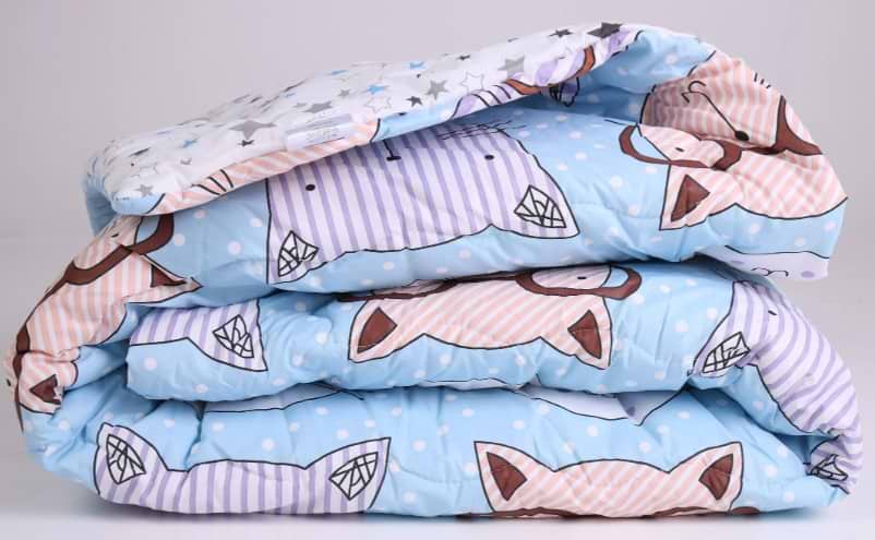 Ковдра літня двоспальна євро MirSon №2817 Сolor Fun Line Whales 200x220 см (2200006687115)