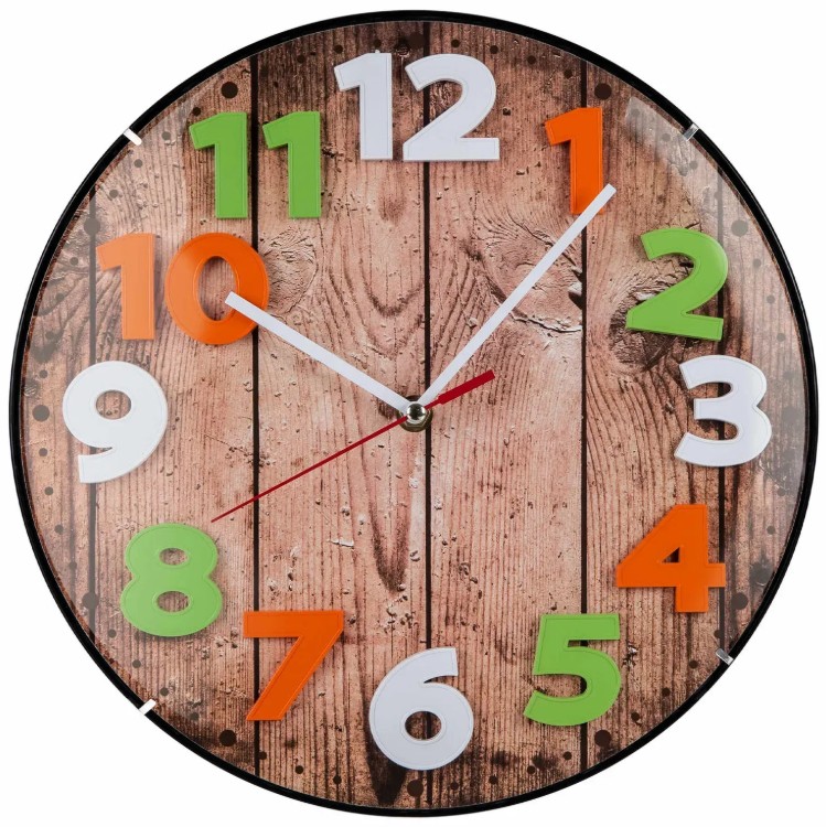 Настінний годинник Technoline WT7435 Wood Brown