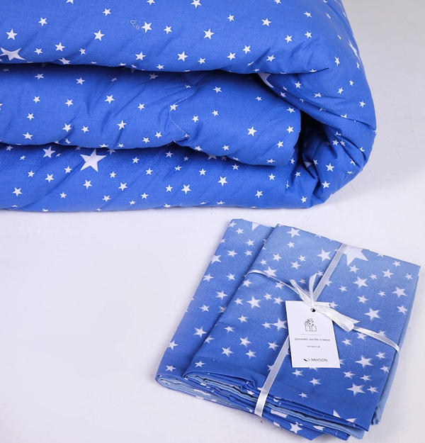 Фото - Ковдра зимова полуторна MirSon антиалергенна №231 Сolor Fun Line 17-0432 Milky Way Thinsulate 140х205 нав. 2 шт. (2200010853513)