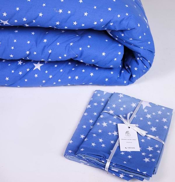 Фото - Одеяло летнее полуторное MirSon Шелковая №247 Сolor Fun Line 17-0432 Milky Way Silk 155х215 см +нав 2 шт. (2200010861082)