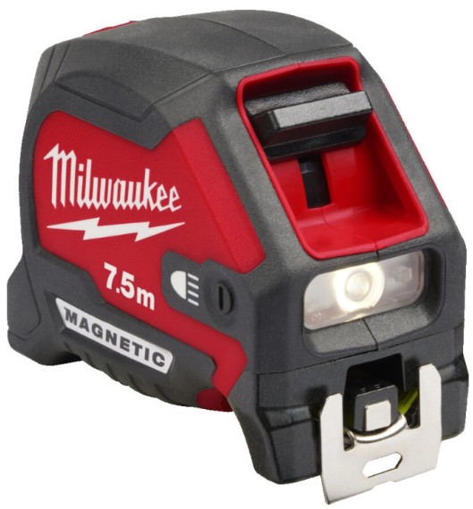 Фото - Рулетка Milwaukee MAGNETIC з LED підсвіткою 7.5 м (4932492469) Фото - Рулетка Milwaukee MAGNETIC з LED підсвіткою 7.5 м (4932492469)
