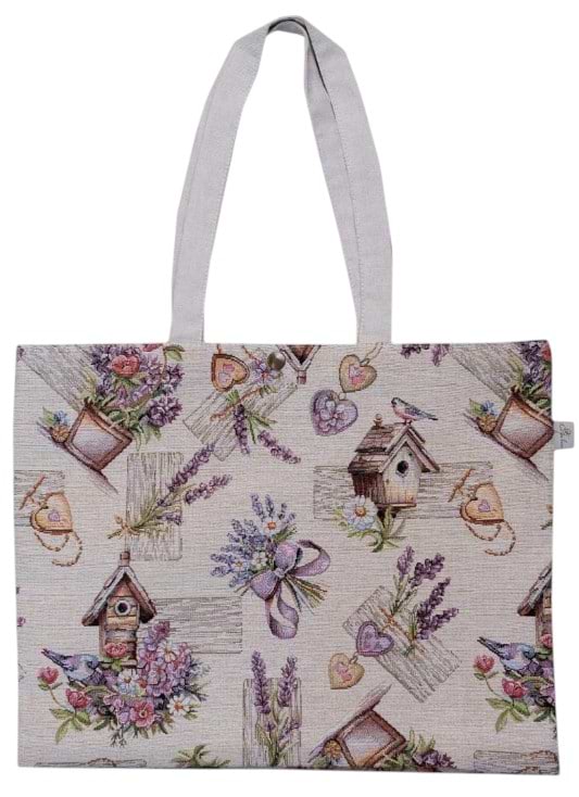Шоппер Прованс Лавандовый садик 41х40 см (044380)
