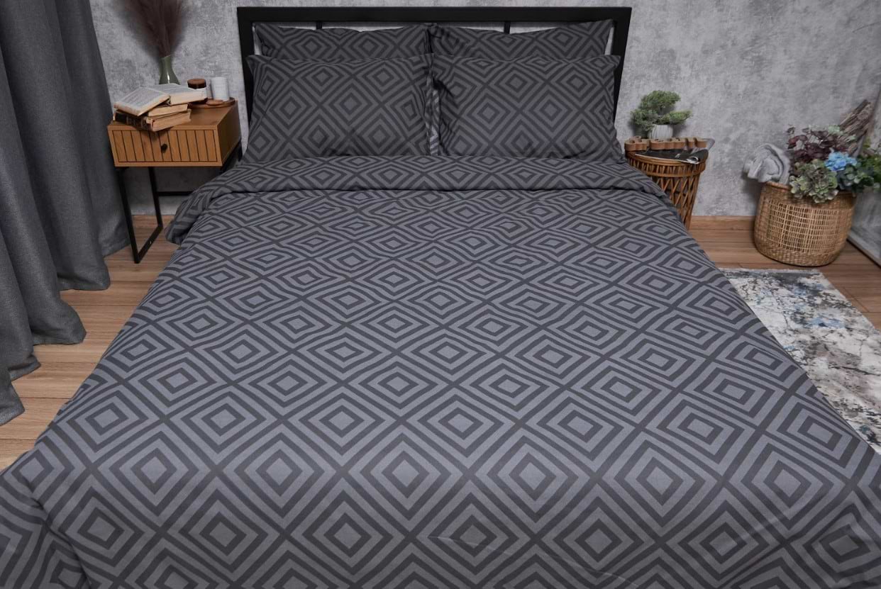 Комплект постельного белья Moon&Star Бязь Gold Люкс Storm King Size 220x240 (MS-820004656)