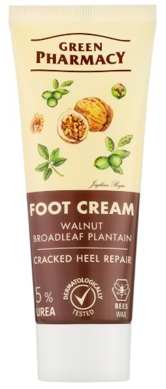 Крем для ніг Green Pharmacy відновлюючий проти тріщин на ступнях 75 мл (4823015927317)