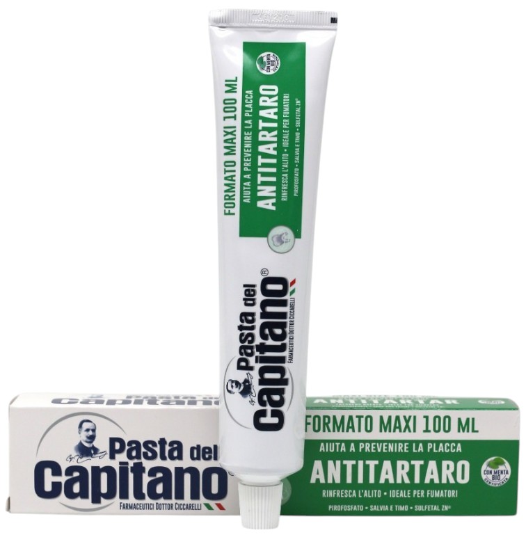 Зубная паста Pasta Del Capitano MAXI Antitartaro 100 мл (PTAM100)