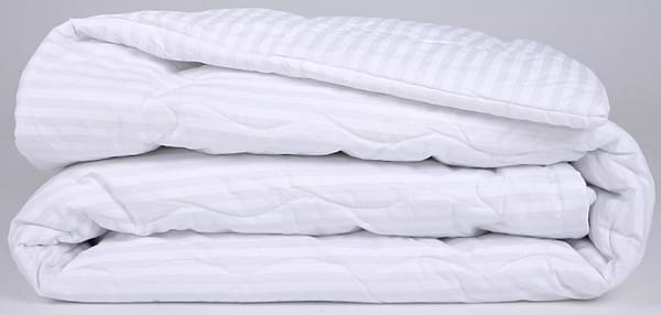 Фото - Ковдра літня двоспальна MirSon антиалергенна №172 Сolor Fun Line 17-0605 Stripe White Eco-Soft 140х205 + нав. 2 шт. (2200010854268)