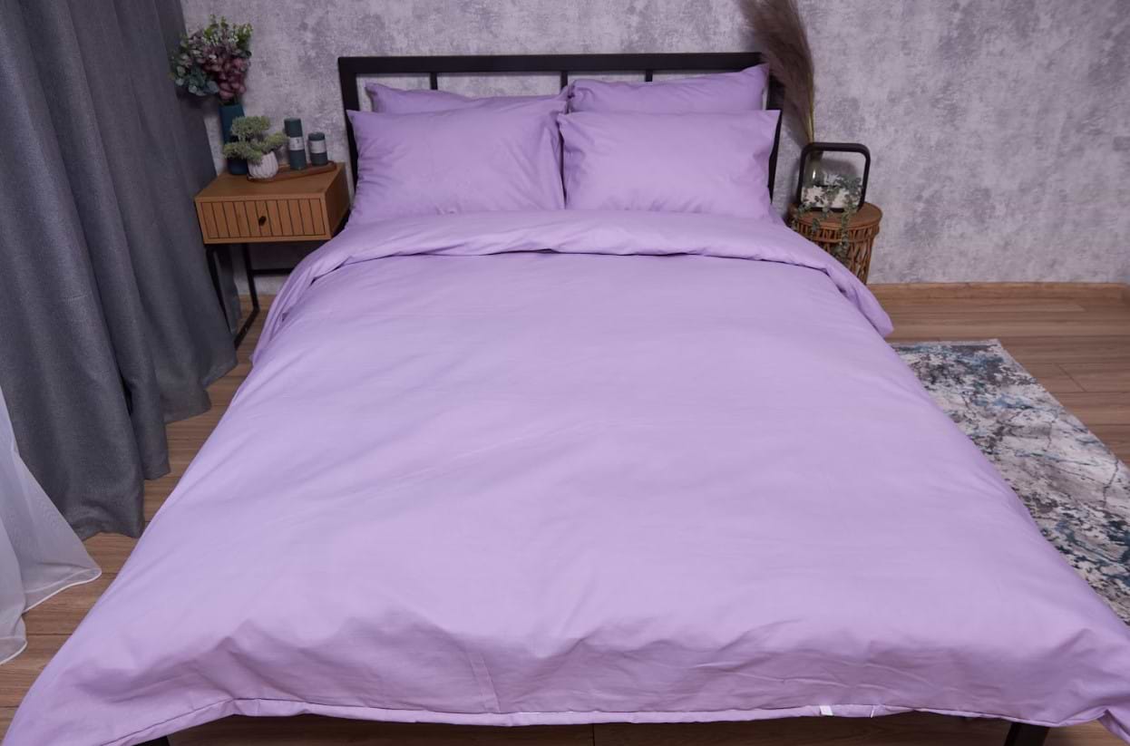 Комплект постельного белья Moon&Star Бязь Gold Люкс Orchid King Size 220x240 (MS-820002302)