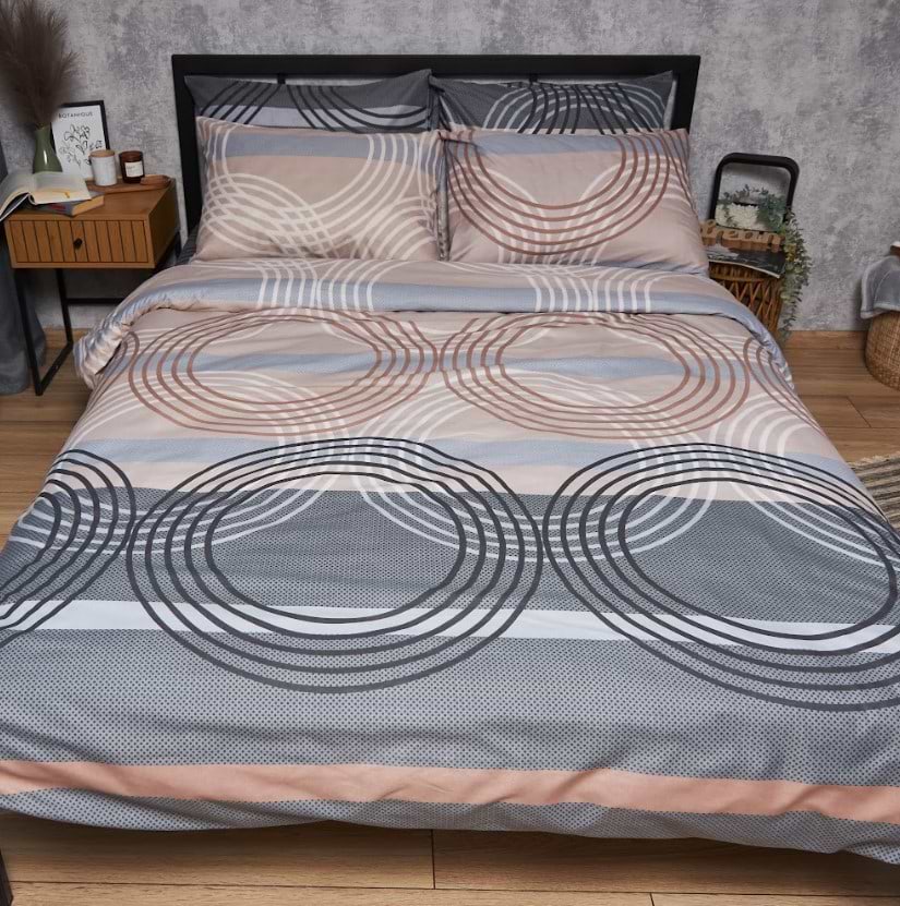 Комплект постільної білизни Moon&Star Мікросатин Premium «Free Spirit» 175х210 см нав. 2х50х70 (MS-820007741)