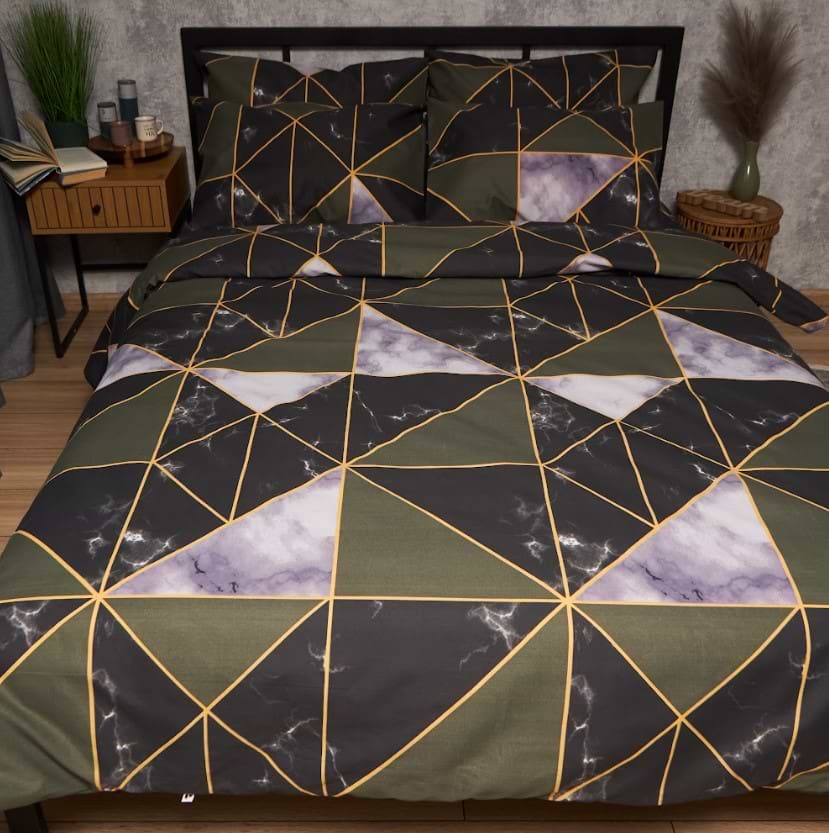 Комплект постільної білизни Moon&Star Premium Golden Marble 160х220 (MS-820009928)