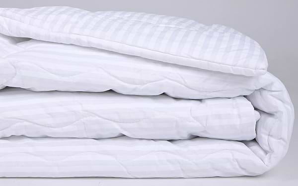 Фото - Ковдра літня двоспальна MirSon антиалергенна №172 Сolor Fun Line 17-0605 Stripe White Eco-Soft 140х205 + нав. 2 шт. (2200010854268)