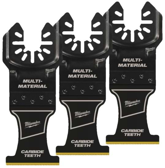 Полотно Milwaukee Bi-Metal Carbide OPEN-LOK 35х38 мм 3 шт. (48851523)