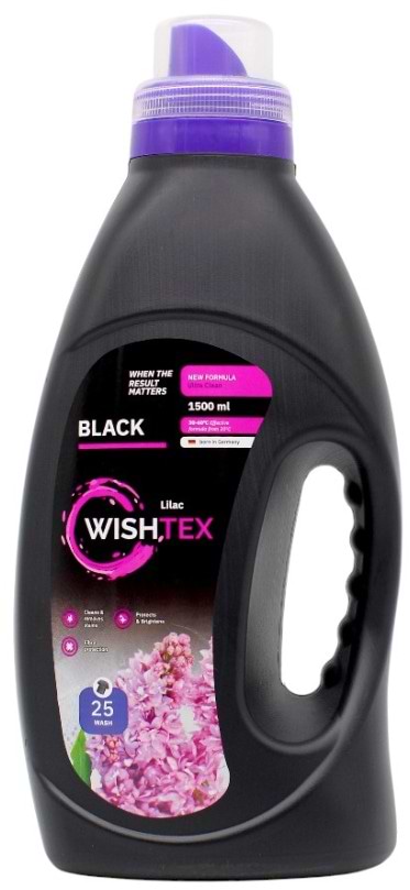 Гель для стирки WishTex Black Lilac 1,5 л (WLDBL1525) - Фото 1