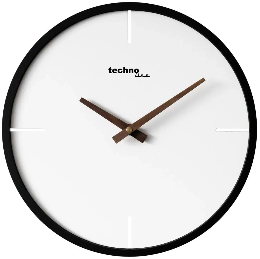 Настінний годинник Technoline WT4130 White/Black