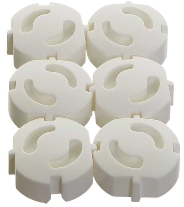 Заглушки для розетки DreamBaby большая EURO 6 шт. (G140)