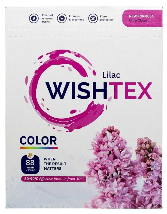 Фото - Пральний порошок WishTex Lilac 5,4 кг (WWPCL5400)